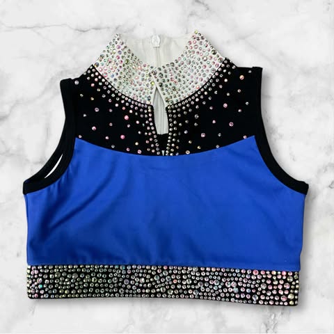 Bling Rhinestoned Top