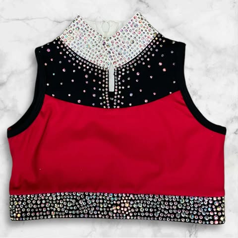 Bling Rhinestoned Top