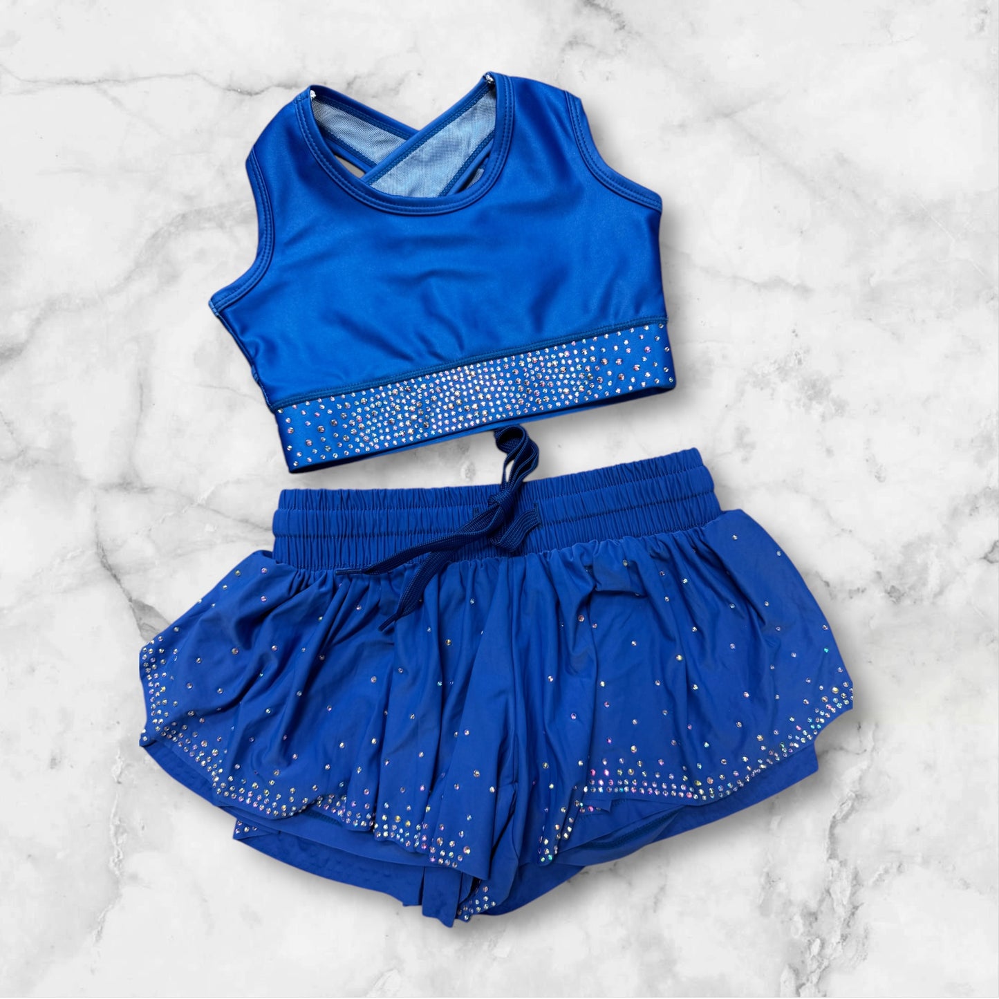 Royal Butterfly Outfit AB Stones