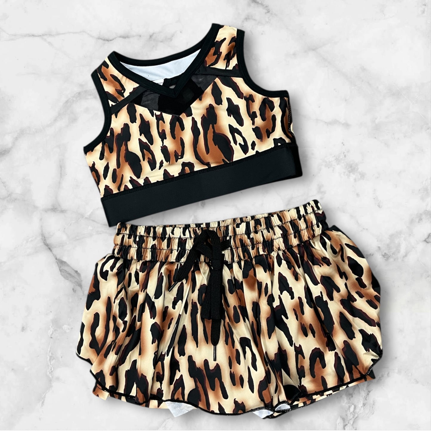 Animal Print Practice Wear Set