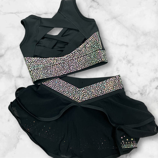 Black Crystal Bling Practice Set