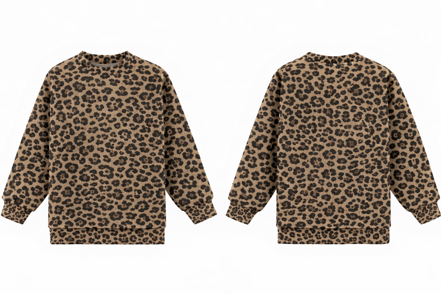 Leopard Luxe Essential Crew