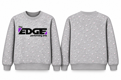 The Edge Allover Rhinestone Crew Neck Only PrOder