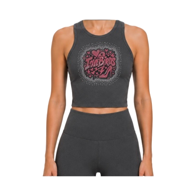 Love Birds Crop Tank