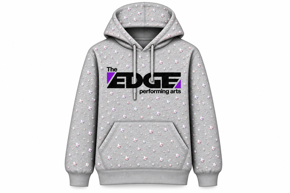 The Edge Allover Rhinestone Hoodie Only PreOrder