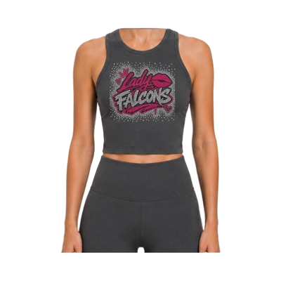 Lady Falcons Crop Tank
