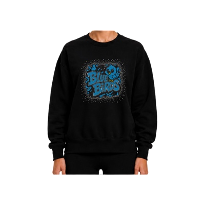 Blue Birds Crew Neck