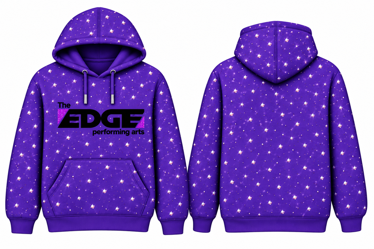 The Edge Allover Rhinestone Hoodie Only PreOrder