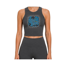 Blue Birds Crop Tank