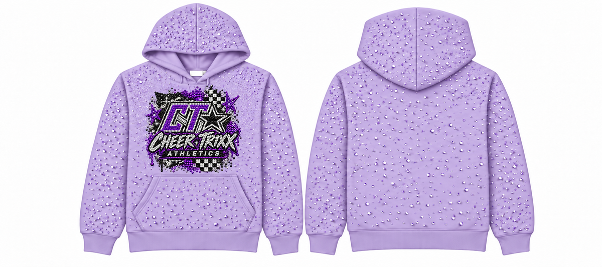 Cheer Trixx Rhinestone Hoodie PreOrder