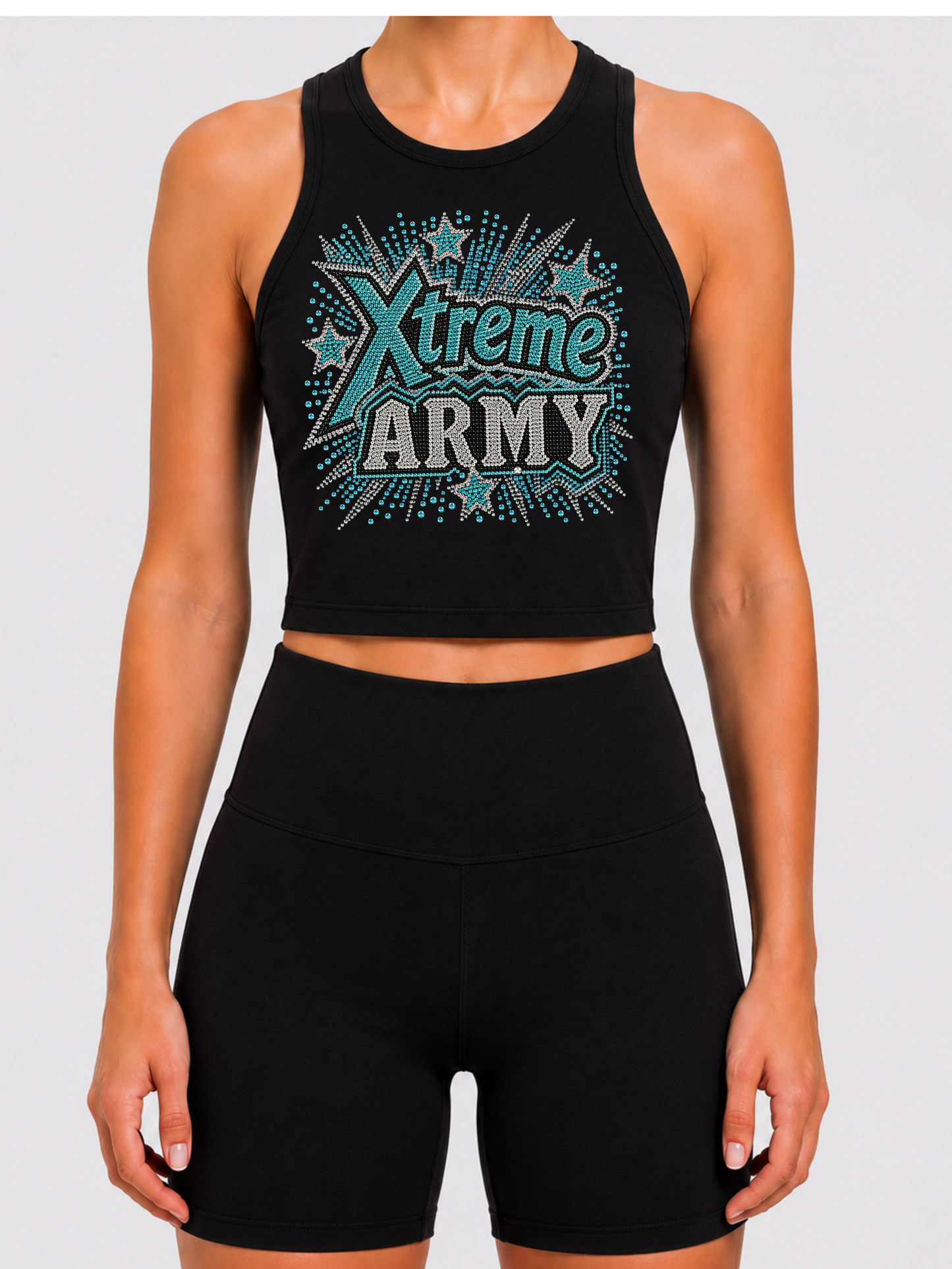 Xtreme Army Crop Tank