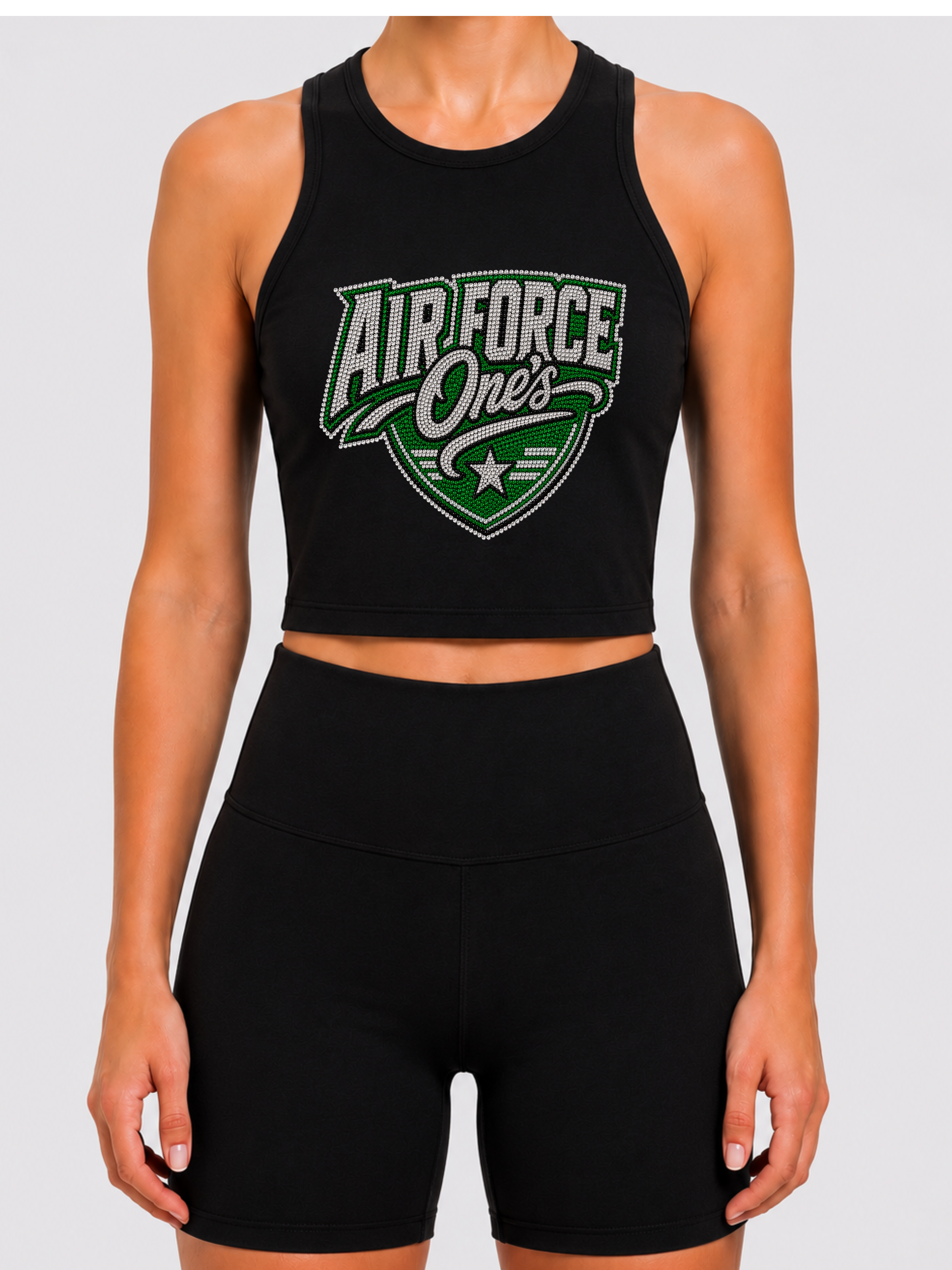 Xtreme Athletics Air Force Ones Crop Tank