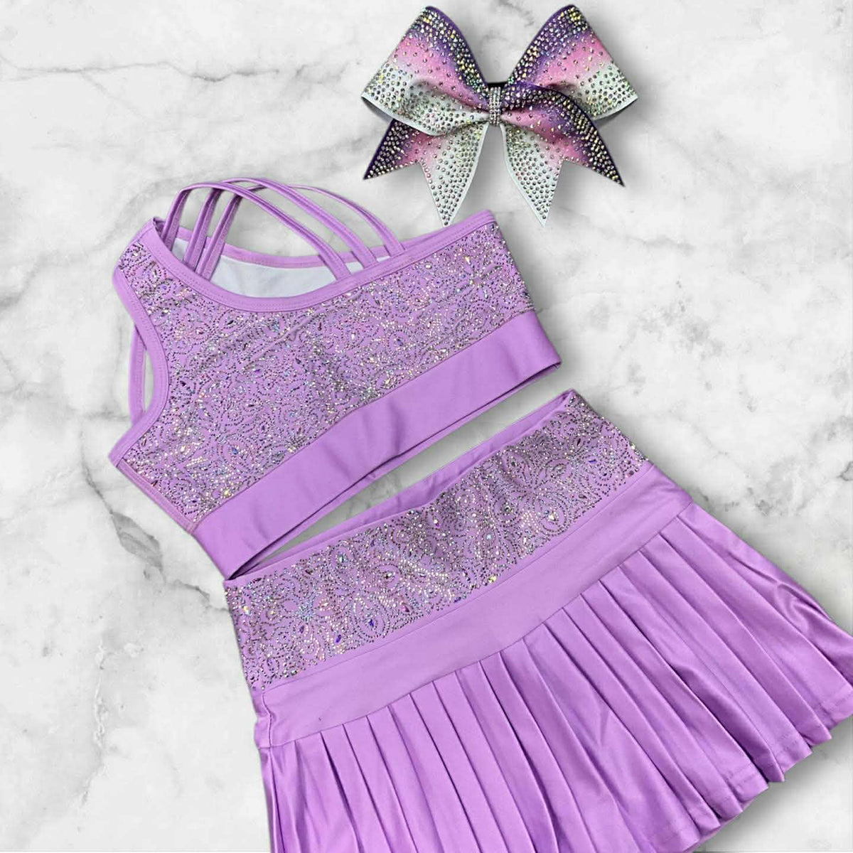 Purple Ice Princess Set Bow not included