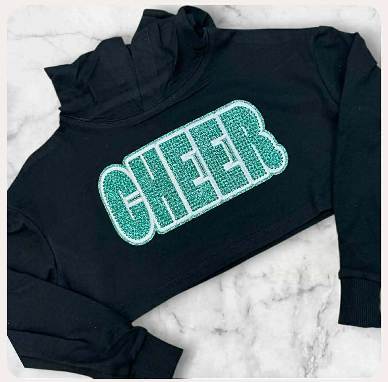 Cheer Crop Hoodies