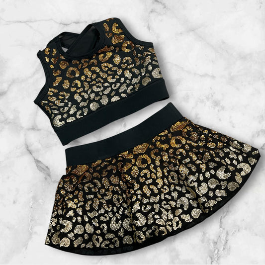 Cheetah Girl Two Piece Set