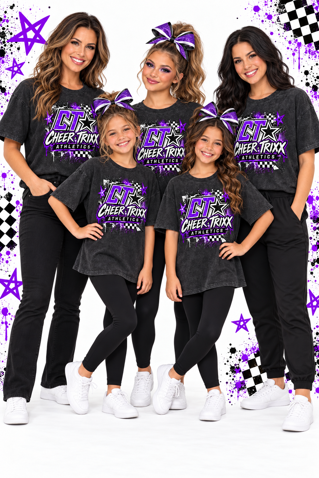 Cheer Trixx Vintage Tees PreOrder
