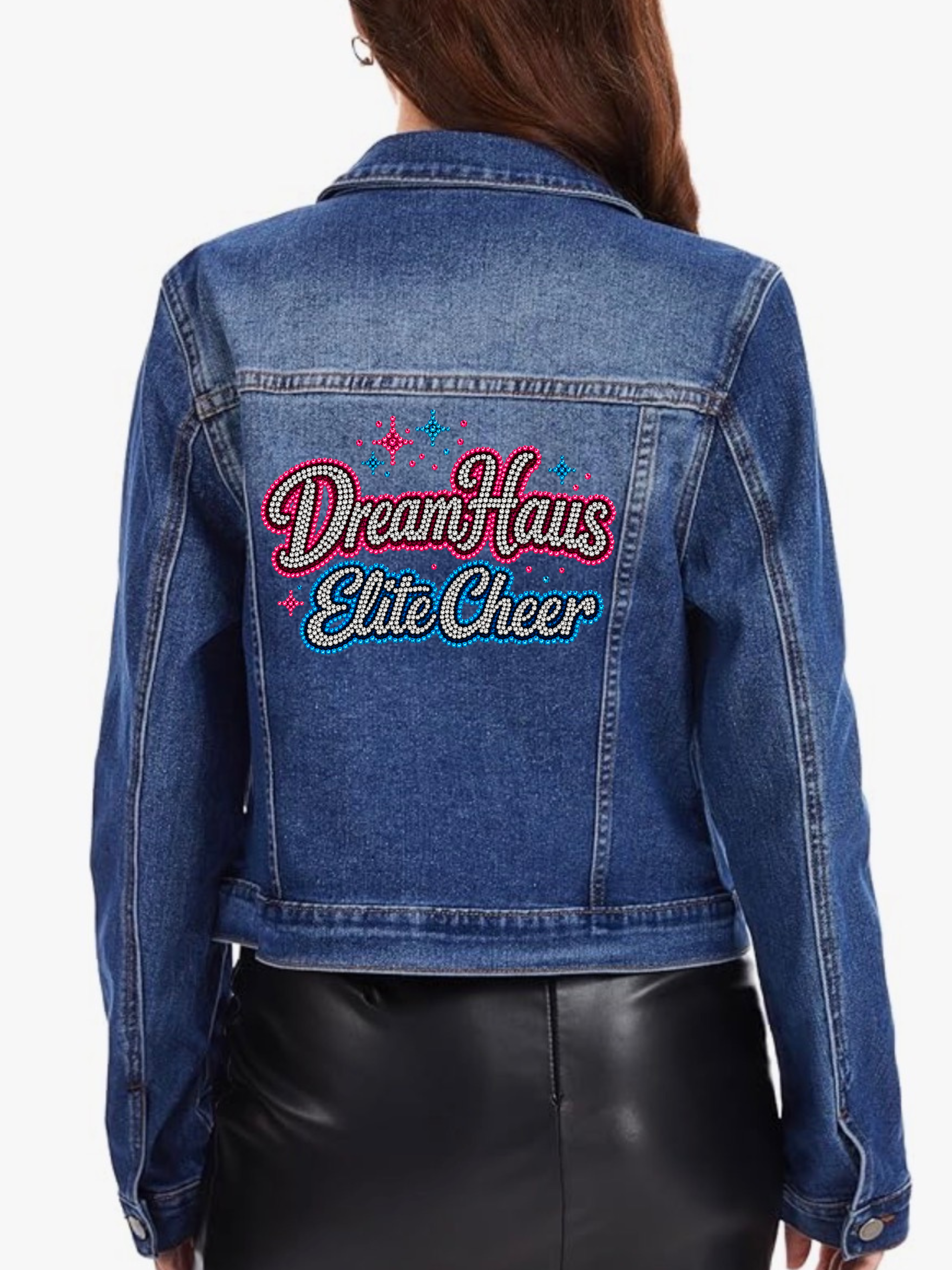Dream Haus Elite Cheer Jean Jacket