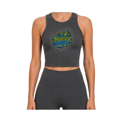 Thunder Birds Crop Tank