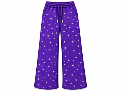 The Edge Allover Rhinestone Sweat Pants Only PreOrder