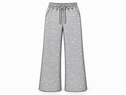 The Edge Allover Rhinestone Sweat Pants Only PreOrder