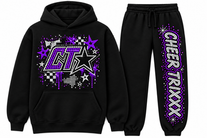 Cheer Trixx Rhinestone Jogger Set Preorder