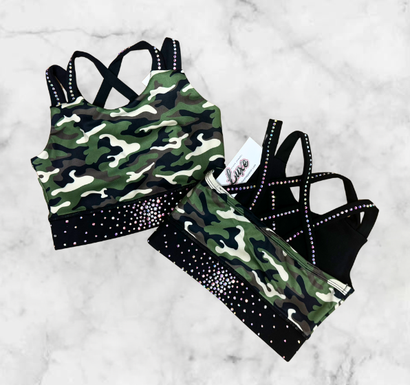Savage Camo Sports Bra