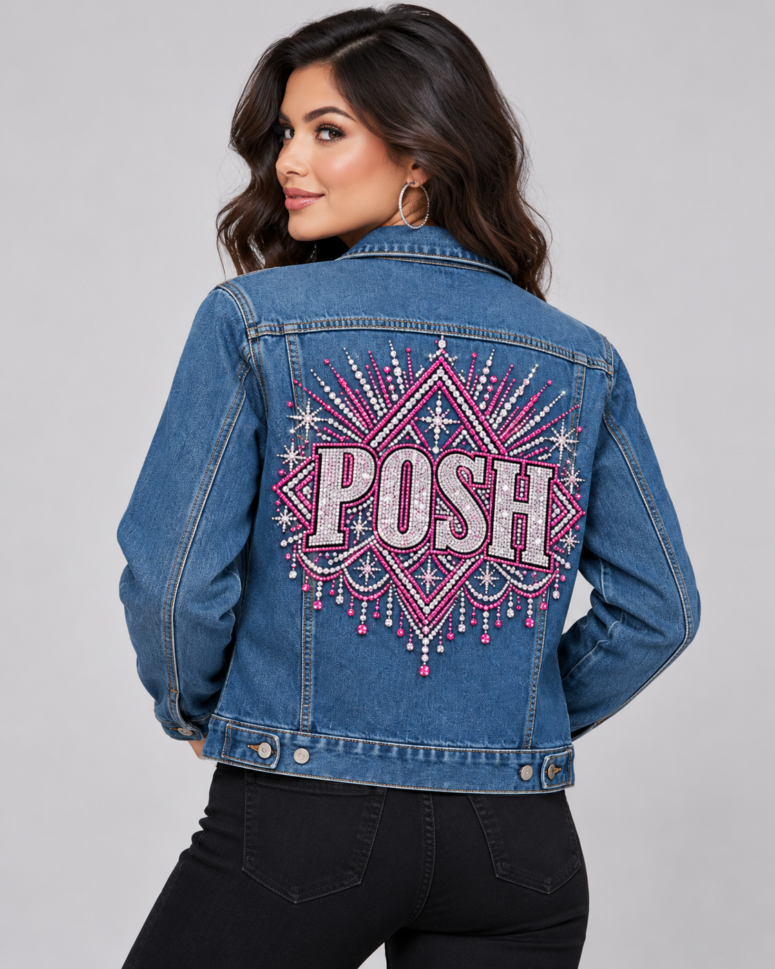 POSH Cheer Jean Jacket PreOrder
