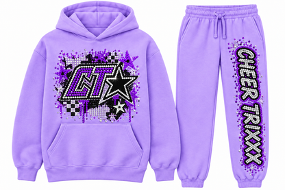 Cheer Trixx Rhinestone Jogger Set Preorder