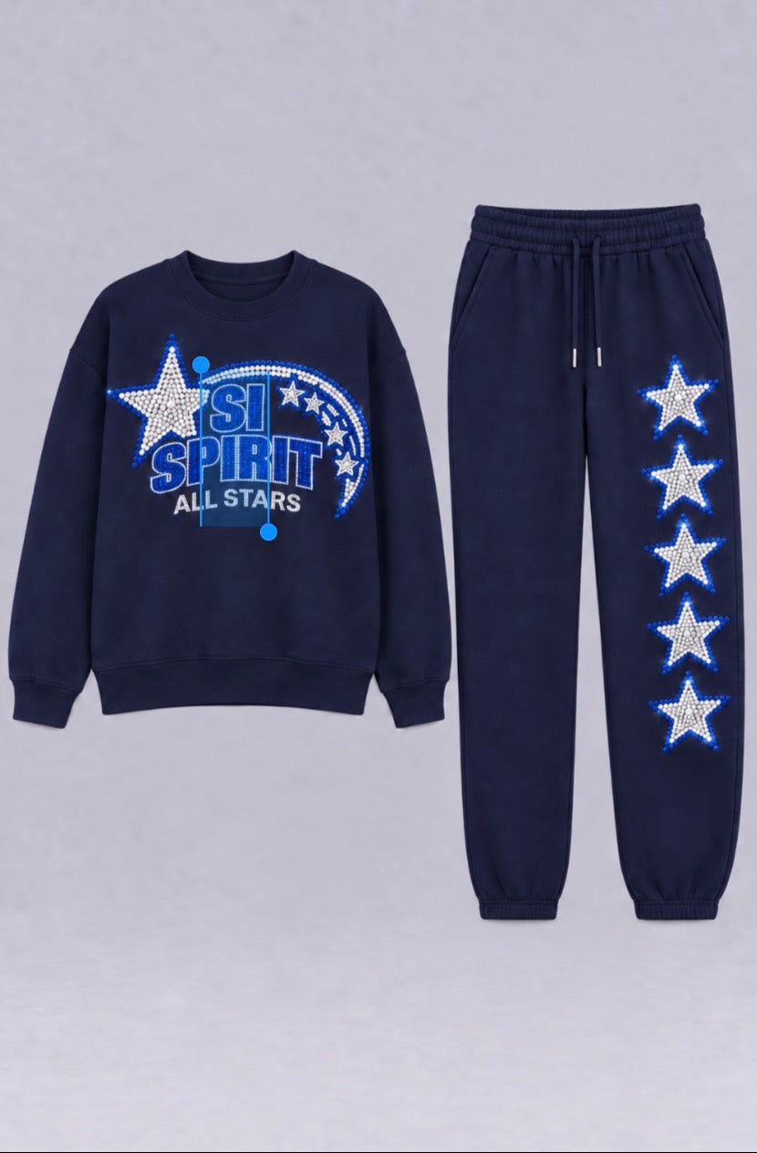 SI SPORT RHINESTONE SWEAT SET PREORDER