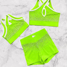 Glitterstorm Neon Green