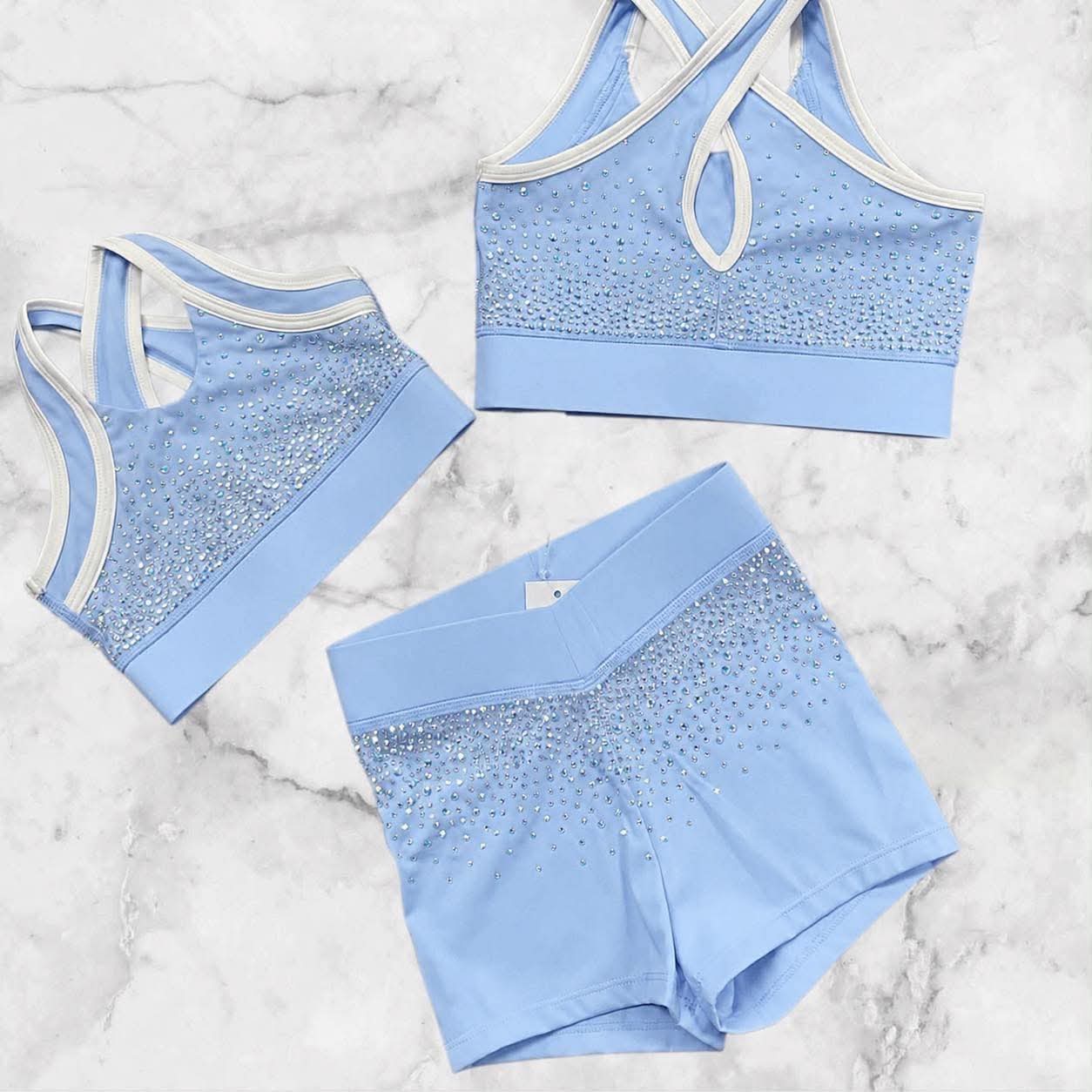 Glitterstorm Light Blue