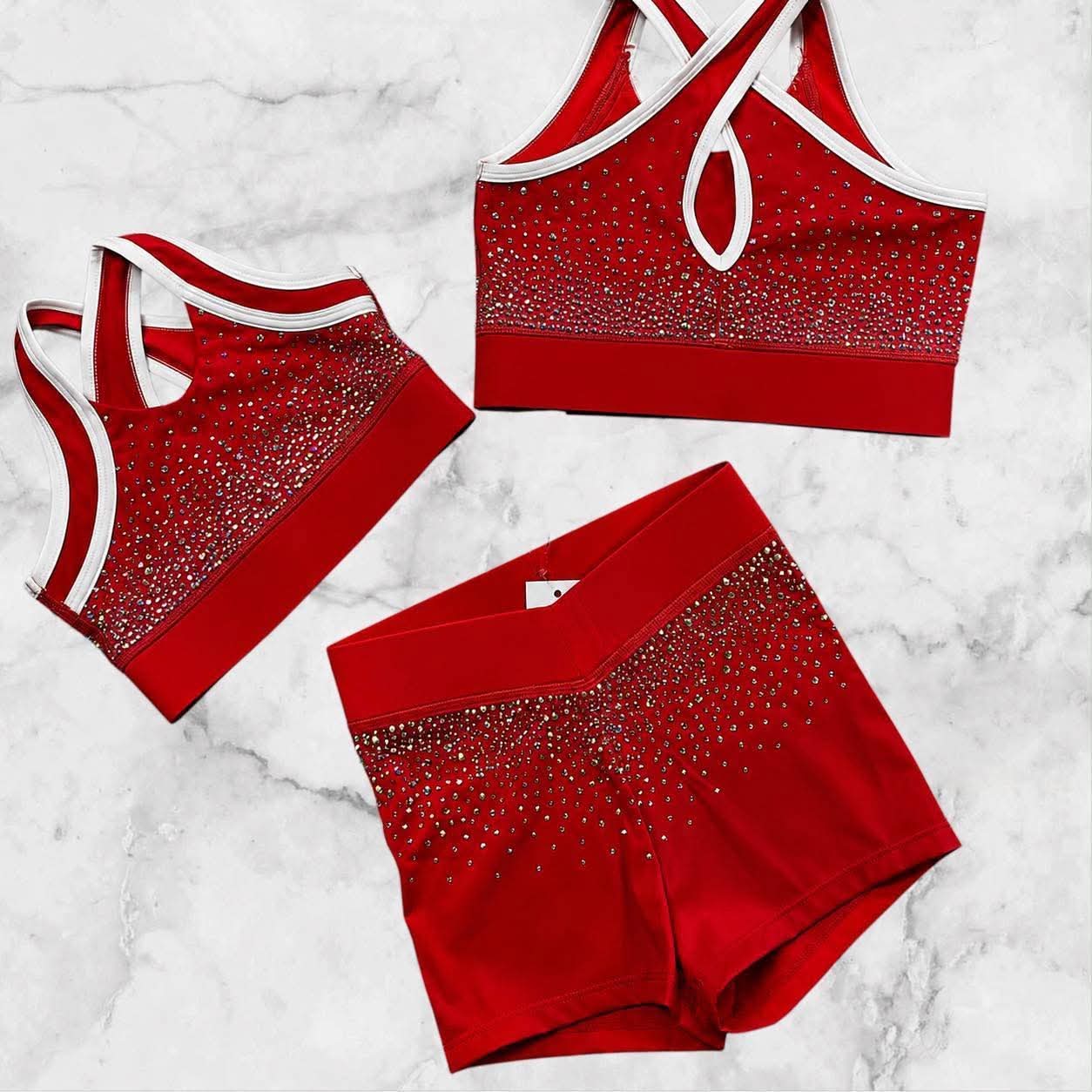 Glitterstorm Red