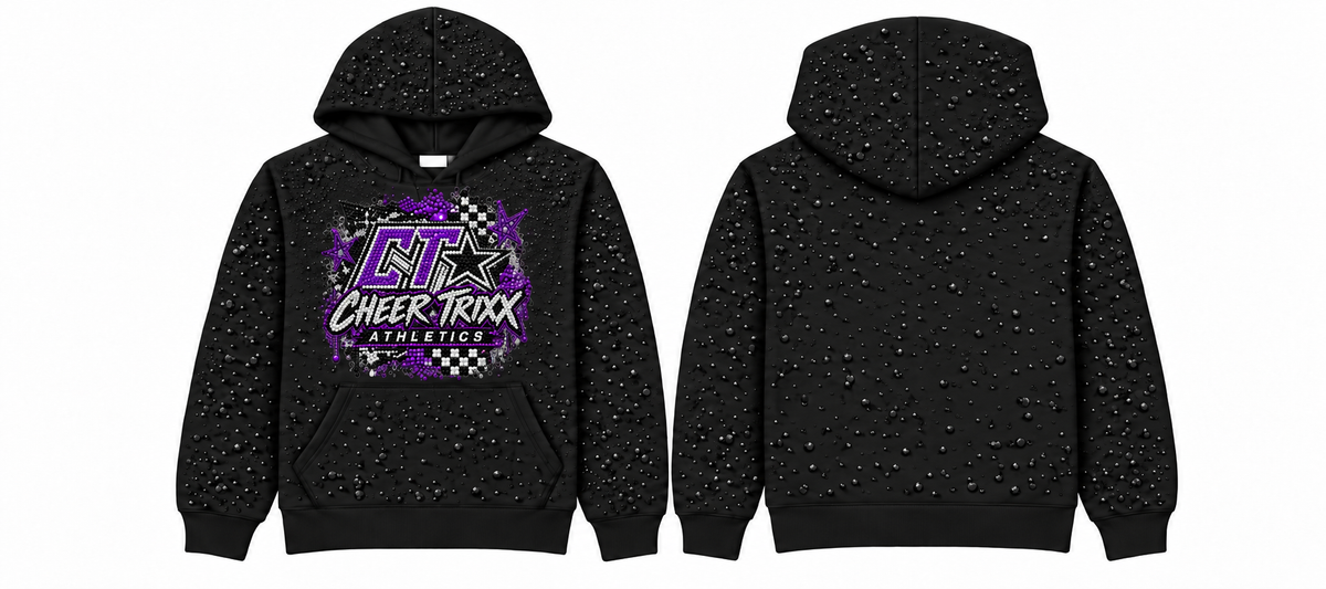 Cheer Trixx Rhinestone Hoodie PreOrder