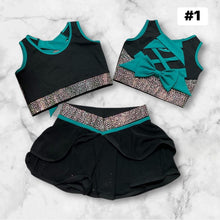 Teal Bow Back