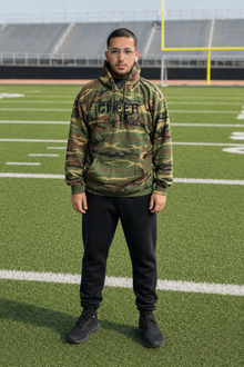 Camo Embroidered Cheer Dad Hoodie