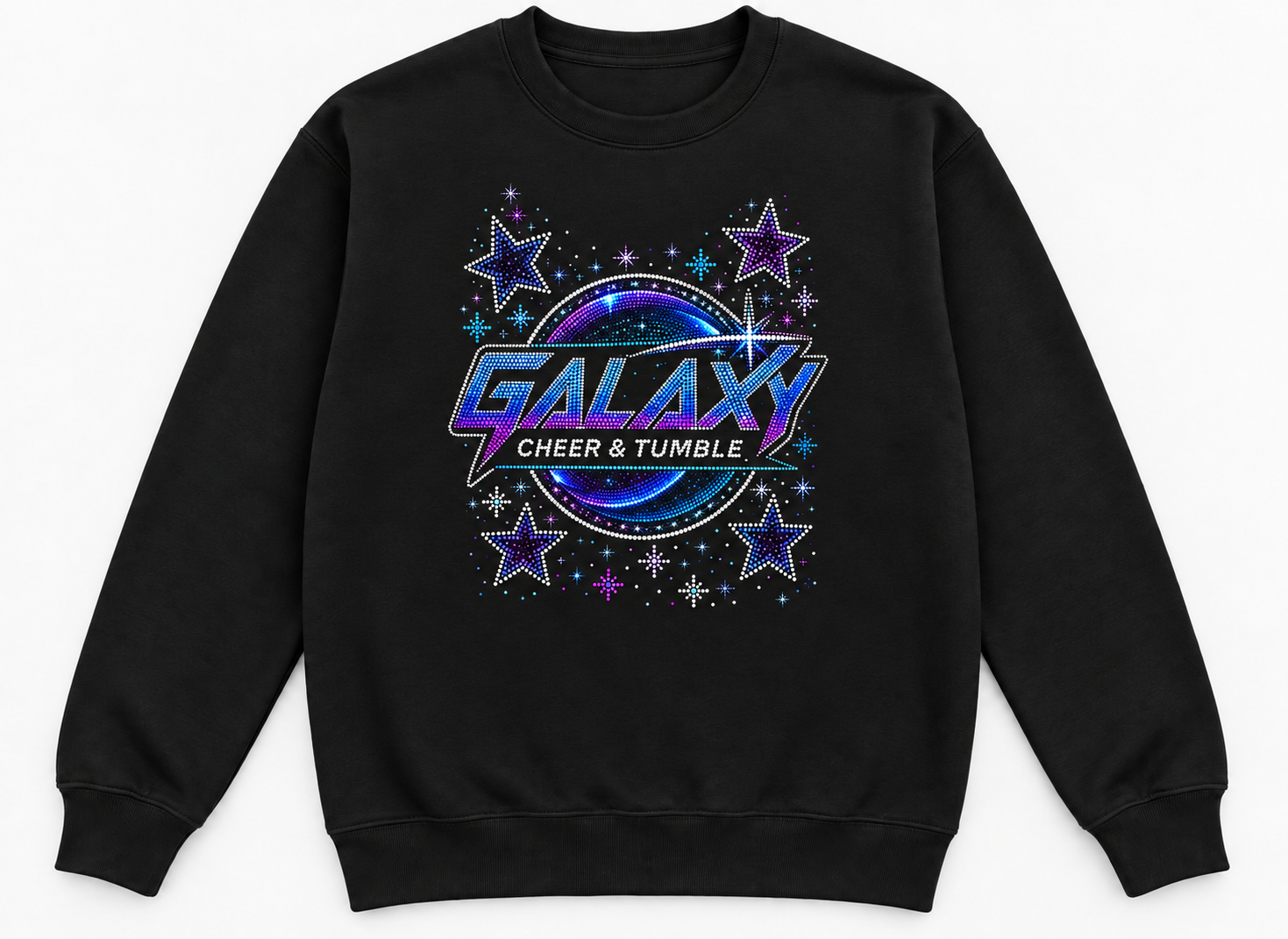 Galaxy Rhinestone sweatshirt preorder