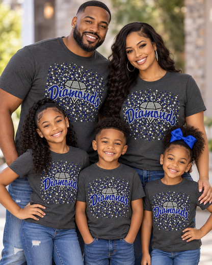 Diamonds Cheer T-Shirt PreOrder