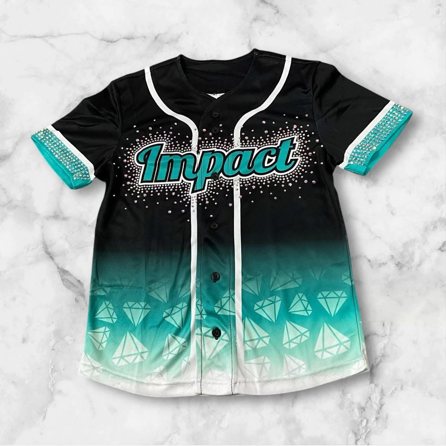 Custom Cheerleading Team Jerseys – Rhinestones, Youth to 4XL
