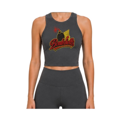Bombshells Crop Tank