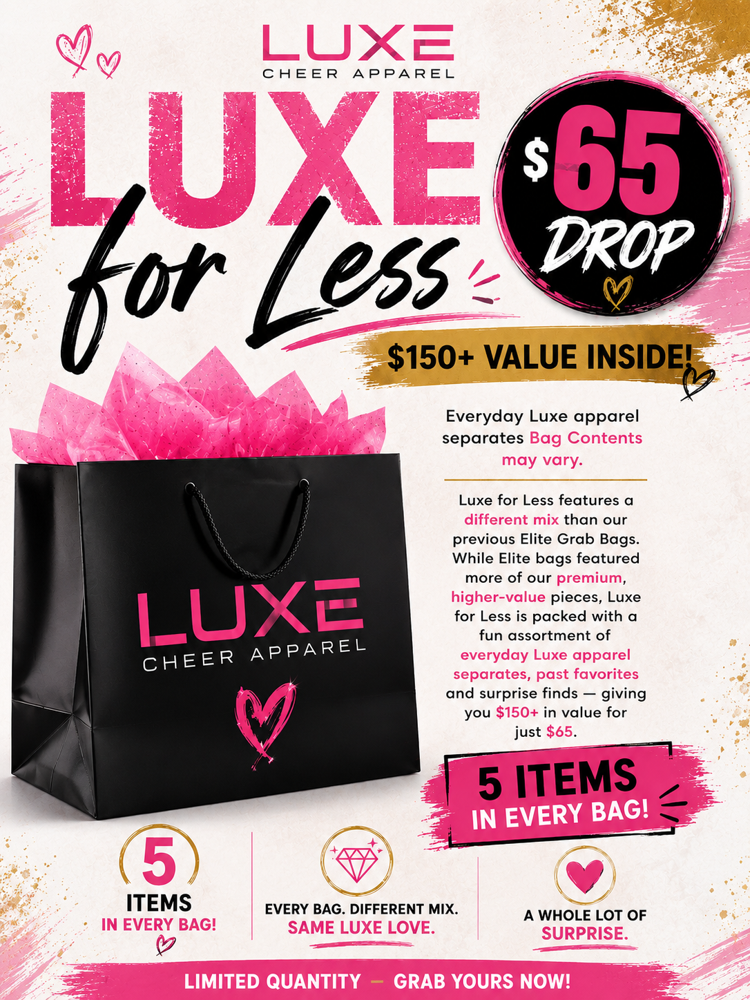 Luxe for Less $65 Drop