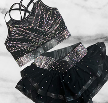 Pop Star Black Rhinestone Set
