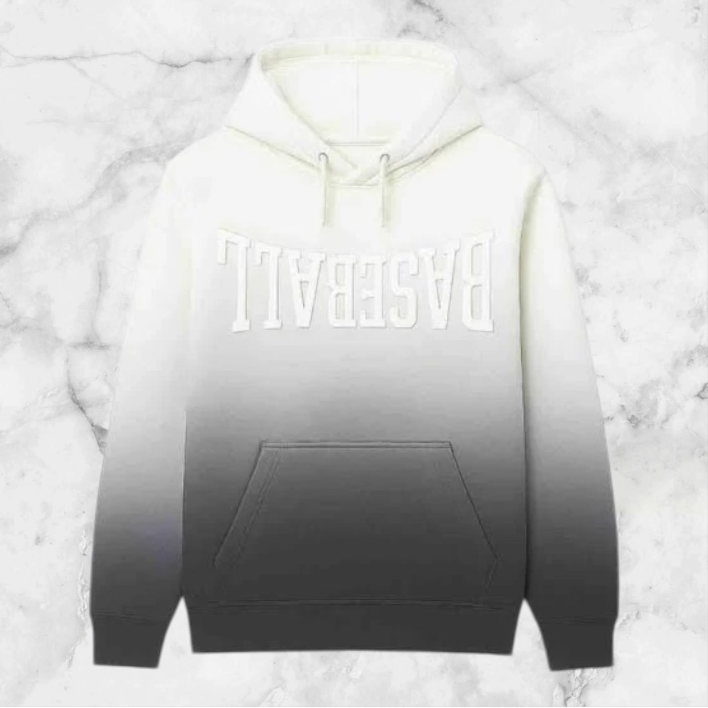 Baseball Shawdow Fade Hoodie