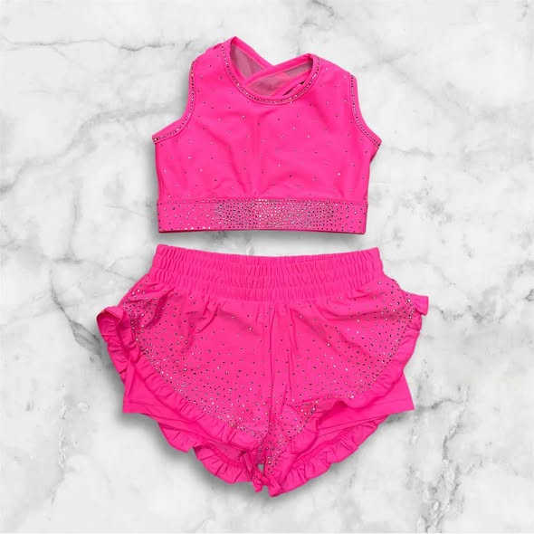 Ruffles and Rhinestones Set