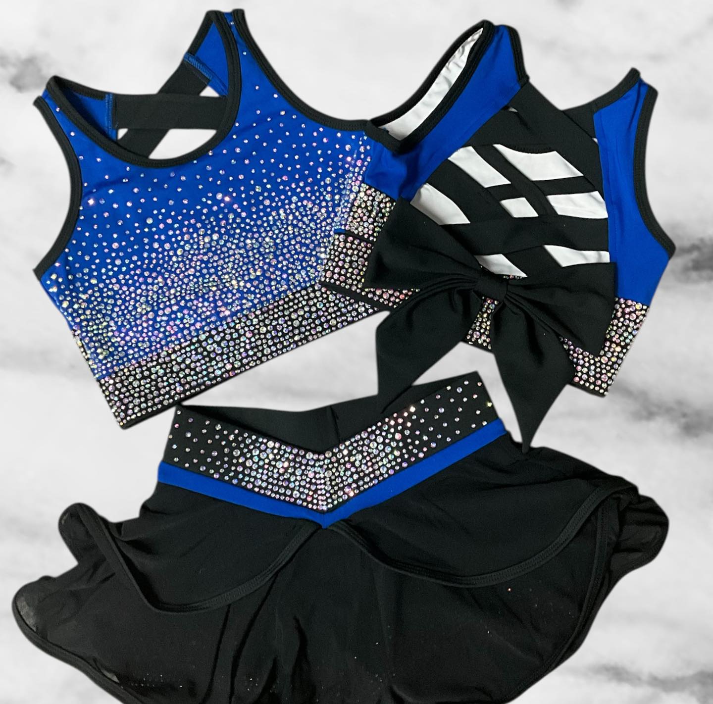Royal Radiance Bling Bow Back Set