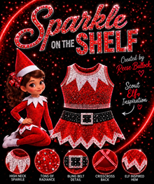 Sleigh the Design Contest- Sparkle on the Shelf PREORDER