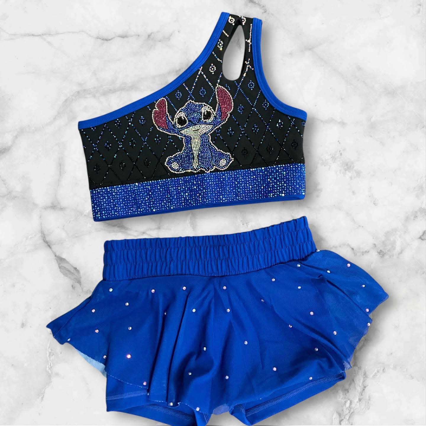 Stitch Rhinestone Practice Wear
